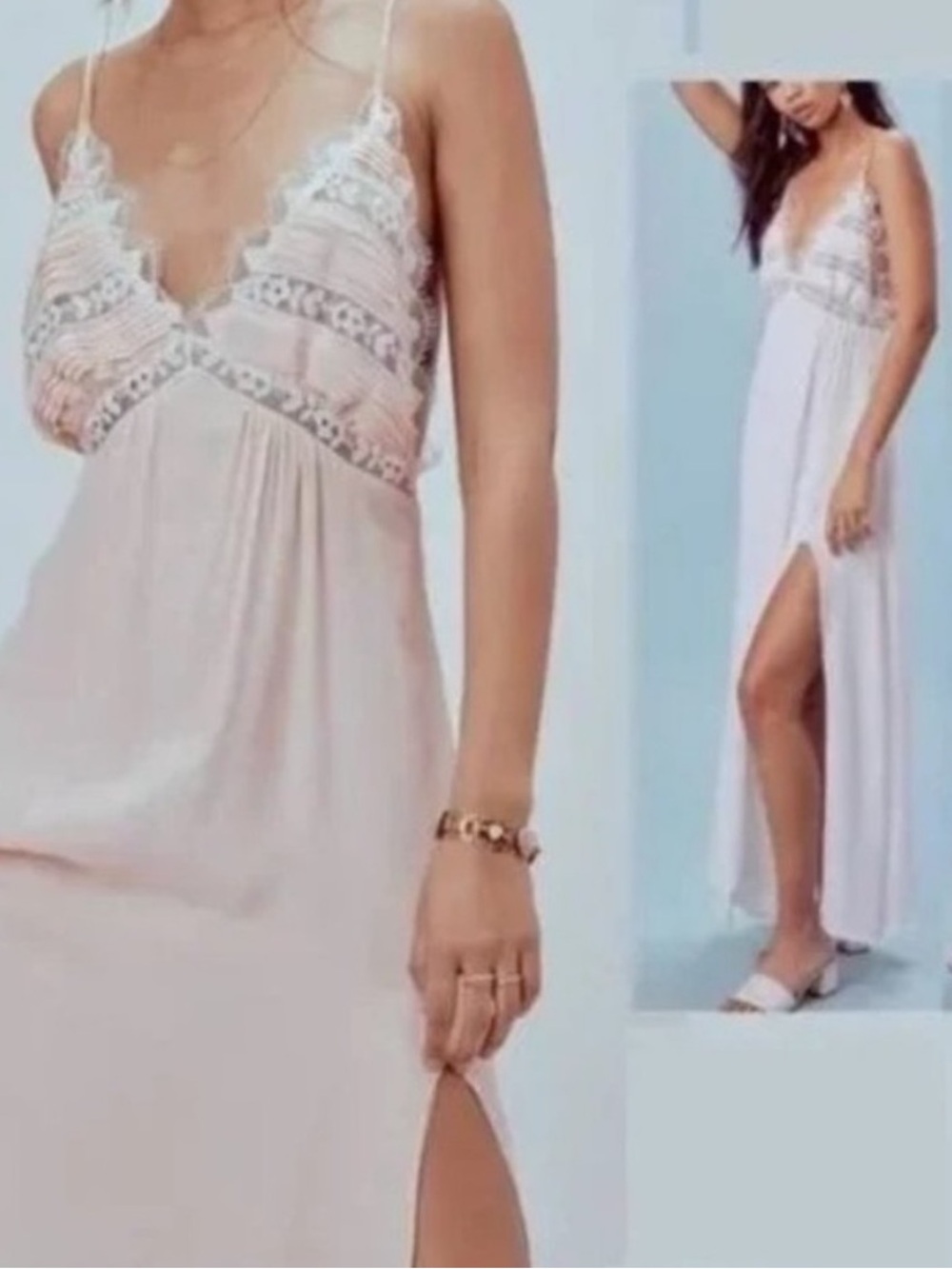 FL&L Silky Slip Dress - Picture 1 of 6